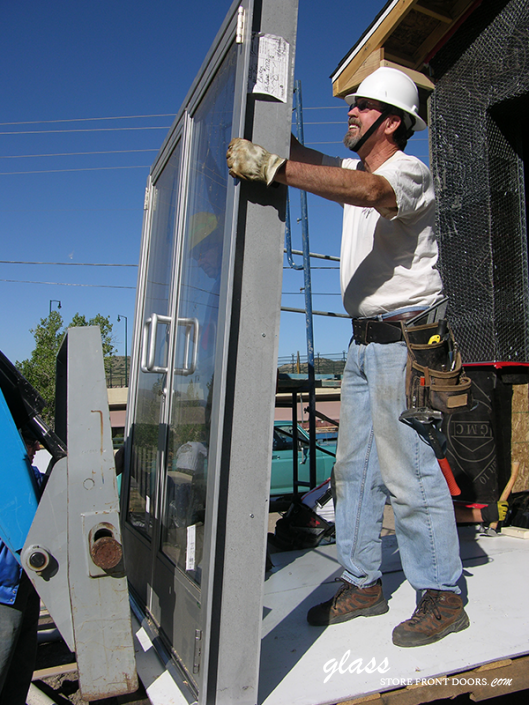 Commercial Glass Storefront Door Installation Instructions